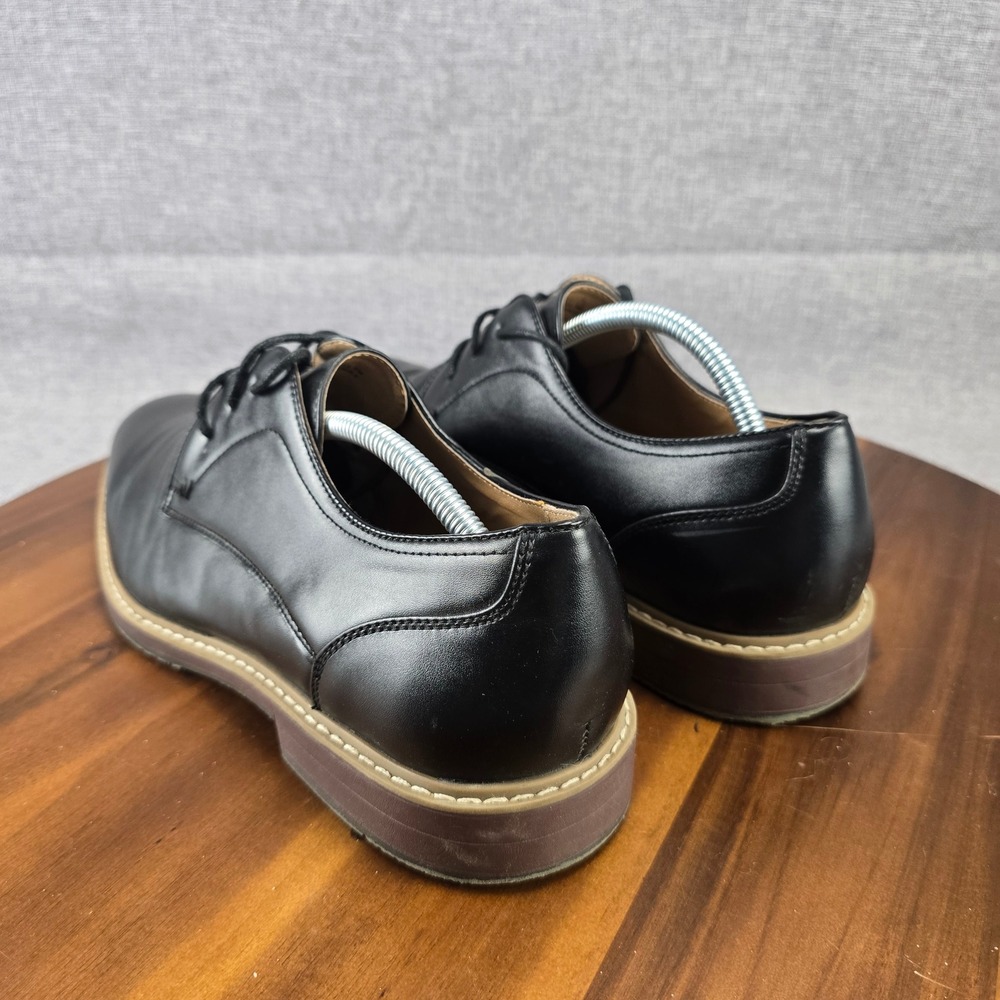 Nunn Bush Mens Dress Shoes Black Leather‎ Oxfords Lace Up Comfort Size 11.5M - Picture 12 of 14